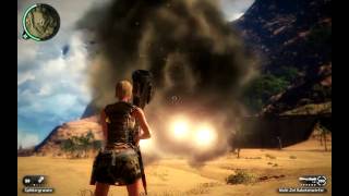 Just Cause 2 - Nuclear Rocket Launcher - HD 720p