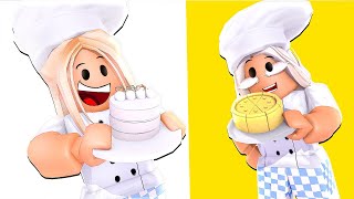 Using Only ONE COLOR COOKING CHALLENGE!! (Bloxburg Roblox)