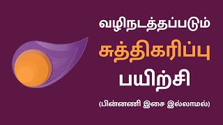 வழிநடத்தப்படும் சுத்திகரிப்பு பயிற்சி (பின்னணி இசை இல்லாமல்) | Guided Cleaning (Without Music)