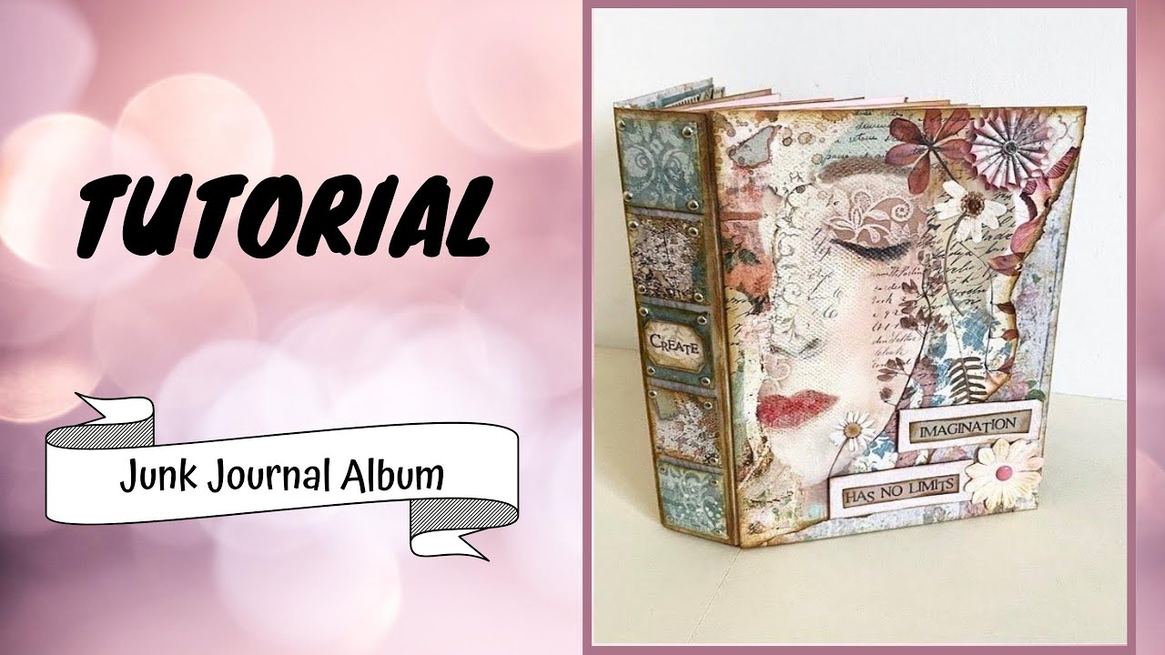 Scrapbooking Tutorial Junk Journal con pad Imagine Stamperia
