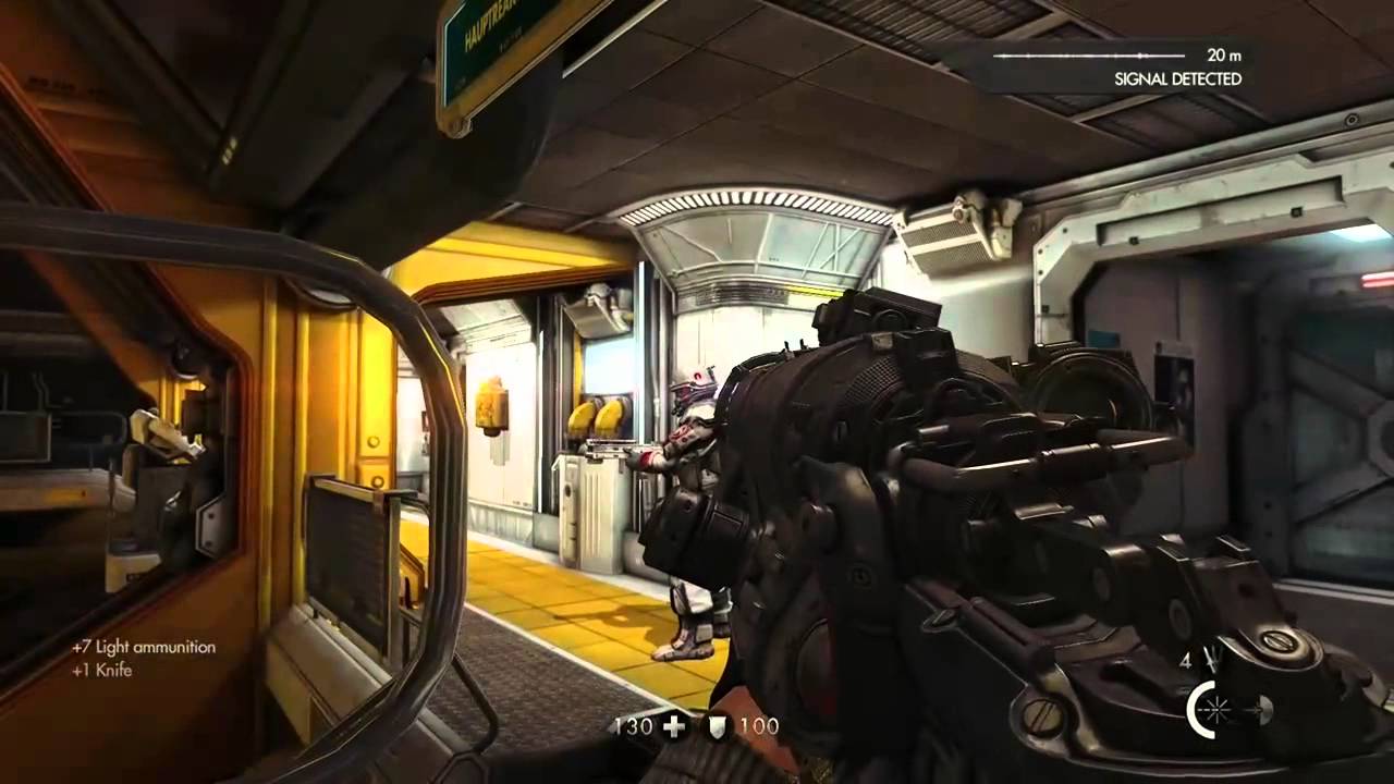 Epic Fail at stealth/throwing knife Wolfenstein The New Order YouTube