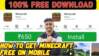 HOW TO GET MINECRAFT FOR FREE ON MOBILE||HOW TO GET FREE MINI CRAFT DOWNLOAD screenshot 4