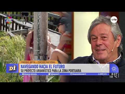 Antía va por la reelección en Maldonado: "Hubo una gran política de ajuste y ordenamiento interno"