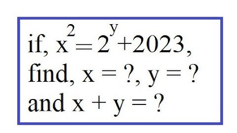 Solve This Math Puzzle Can You Find X and Y  Brain Teasing Algebra Challenge!