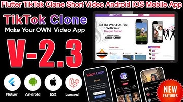 Flutter TikTok Clone - Short Video Android - iOS Mobile App Code - Tech Tips Tricks 2021