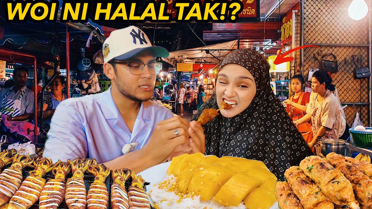 Explore MUSLIM STREET FOOD kat tengah2 KRABI!