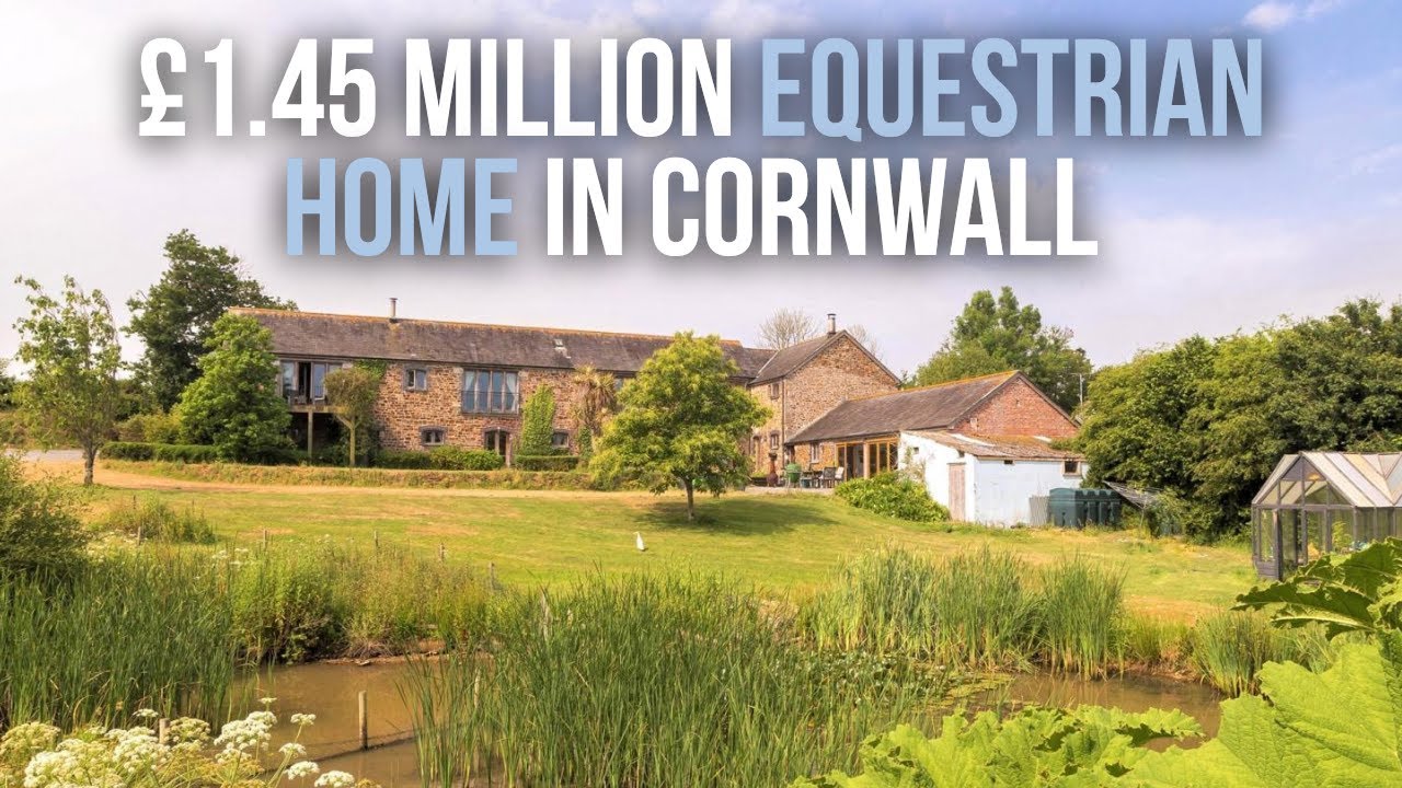 £1,450,000 Equestrian Home in Cornwall Property Tour YouTube