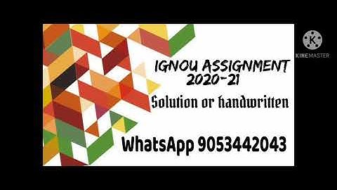 Ignou MCS 11 solved assignment 2020-21