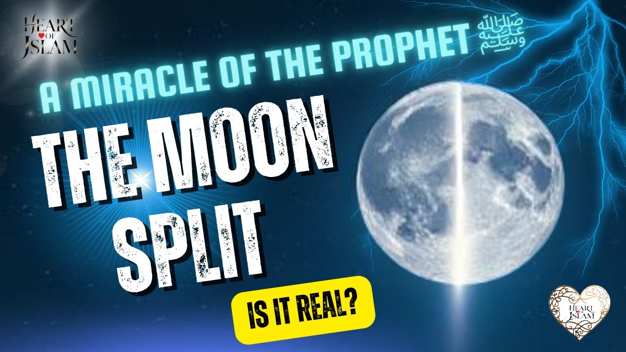 Muhammad Moon Split THE MOON SPLIT | A Miracle of the Prophet MUHAMMAD ﷺ | Islamic Story ...