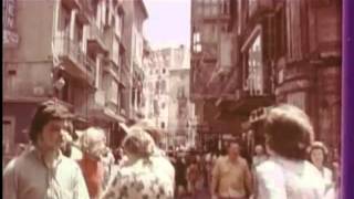 Palma de Majorca in the 1970's. Film 90779