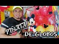 como HACER una PIÑATA de GLOBOS🎈