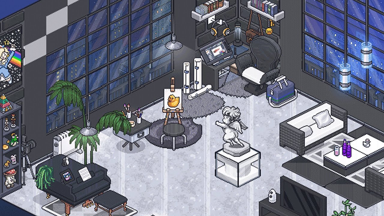 Artist Apartment🎨🖌| HABBO Speed Build Interior🛠