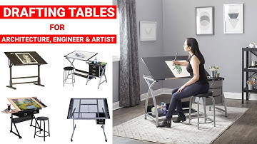 Best Drafting Tables Review and Buying Guide [Top 5 Tables for Drafting and Drawing]✅✅✅