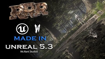 Unreal Engine 5.3 | UE 5 | RRR NTR INTRO SCEEN | #unrealengine5  #megascans  #cgi