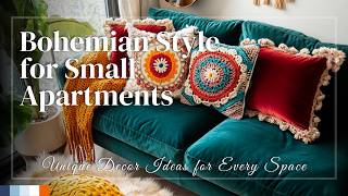 Bohemian Style for Small Apartments: Unique Decor Ideas for Every Space.