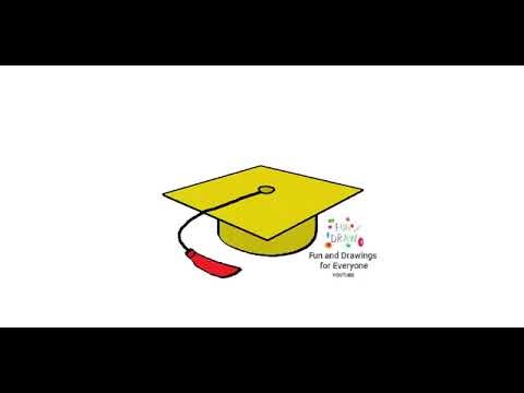 Come disegnare un cappello di laurea