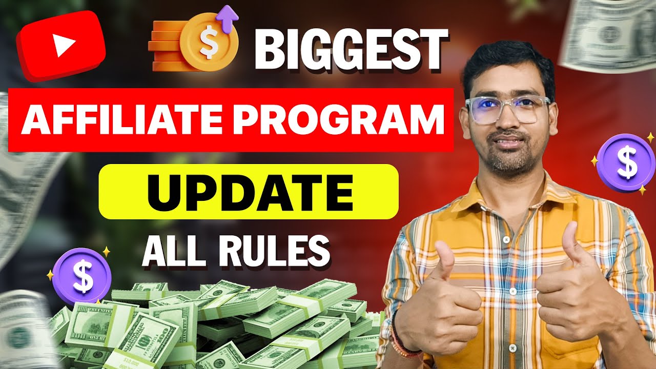 YouTube Shopping Affiliate Program 🤑 All Rules | Big Monetization ...