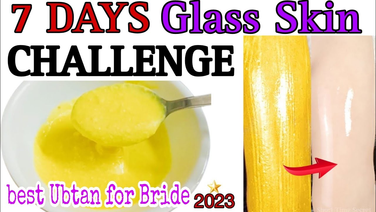 7 Days Glass Skin CHALLENGE || Get Visible Super Brighten Glowing Skin ...