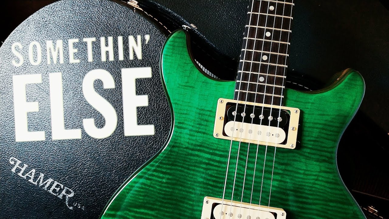 Hamer USA Guitars | 1981 Green Special | Rare Ebony Fretboard