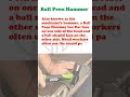 Ball Peen Hammer /tools name and image with video ryb_electrical