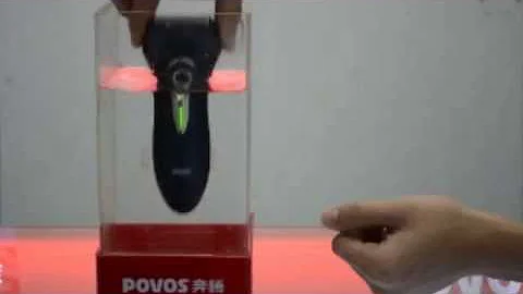 Povos PS8108 Men's Electric Shaver - Rechargeable Dual-Blade Dry & Wet Foil Razor Trimmer