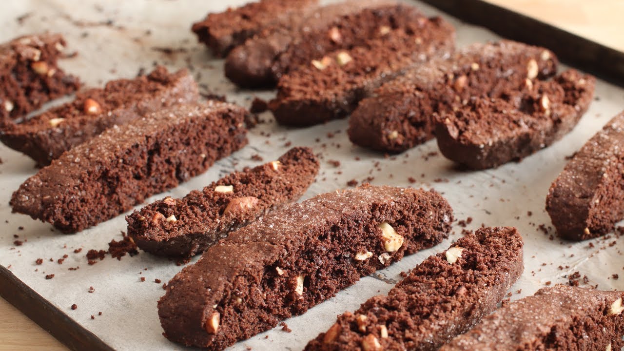 Chocolate Biscotti Recipe YouTube