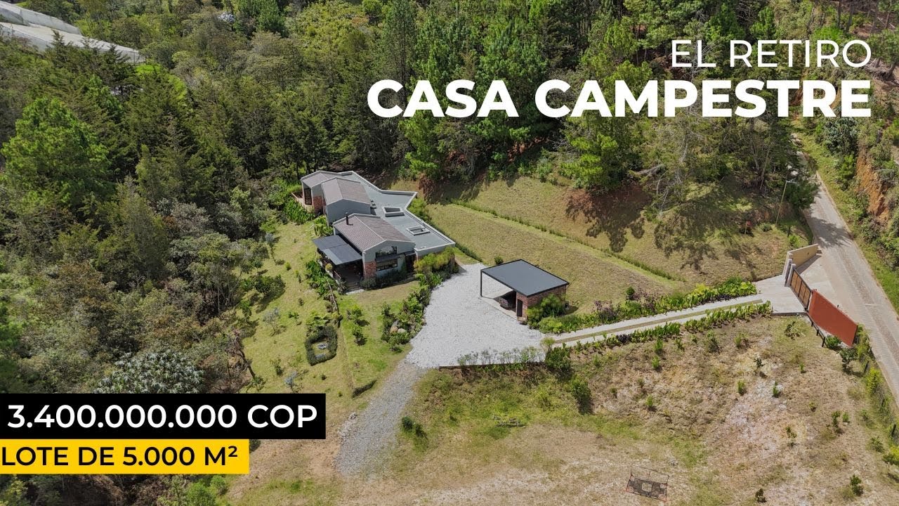 🏡 Finca en El Retiro con acabados únicos🌿