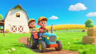 Tiny Tractor’s First Farm Ride | Fun Kids Songs &amp; Nursery Rhymes for Toddlers
