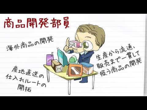 職業紹介【商品開発部員篇】～将来の仕事選びに役立つ動画