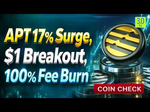 Aptos (APT) Menembus Batas $1 — Kemitraan Mastercard, Kisah Pembakaran Token & Peta Perdagangan |...