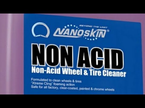 Nanoskin NON ACID 1 Gallon | Non-Acid Wheel and Tire Cleaner