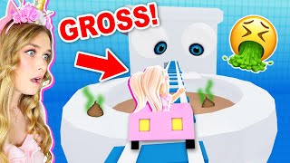 CART RIDE Into A TOILET! (Roblox)