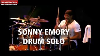 Sonny Emory: Full Drum Solo - #sonnyemory  #drummerworld  #drumsolo