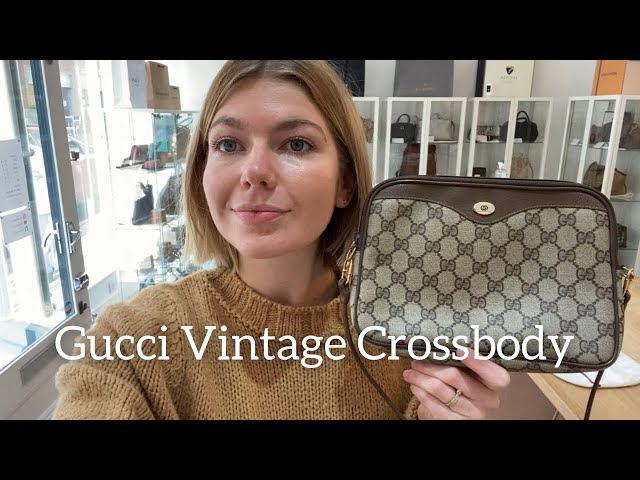 gucci vintage crossbody bag