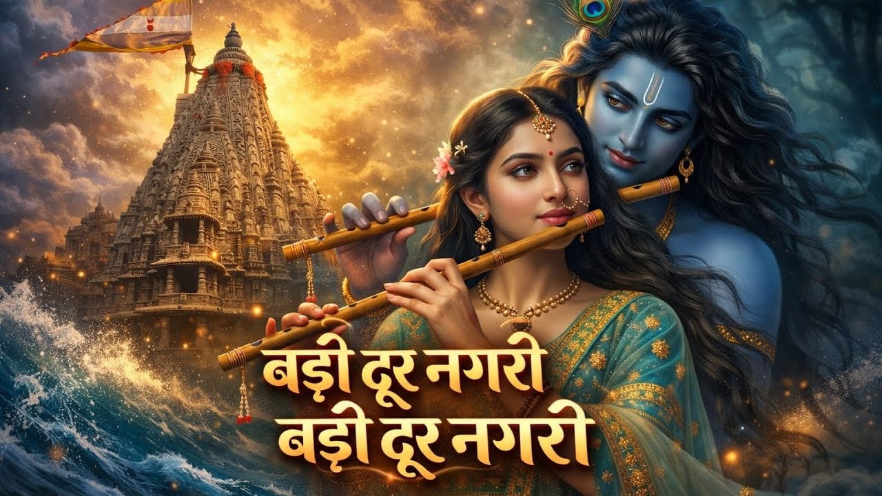 बड़ी दूर नगरी | Radha Krishna Bhajan 2026 | New Krishna Bhakti Song | Latest Hindi Bhajan