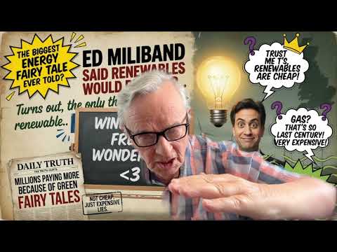 Miliband's Gas Price Con - Electricity 43.9 pence per KWh By This Summer!