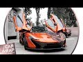 McLaren P1 Hypercar wrapped Chrome Rose Gold