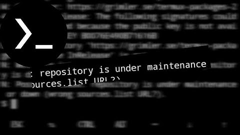 FIX TERMUX REPOSITORY UNDER MAINTENANCE | ERROR