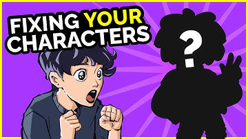 🔴 Fixing YOUR Character Design Shape Language (Live Art Critiques)