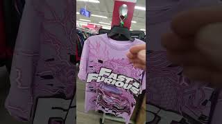 FAST & FURIOUS PINK & PURPLE 2 SIDED GRAPHIC T-SHIRT $9.99