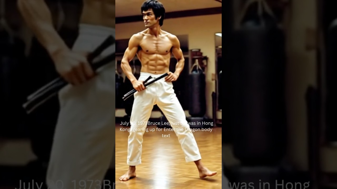 The Untold Story of Bruce Lee’s Last Day 🥋✨