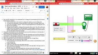 Beer's Law Simulation: Help Video