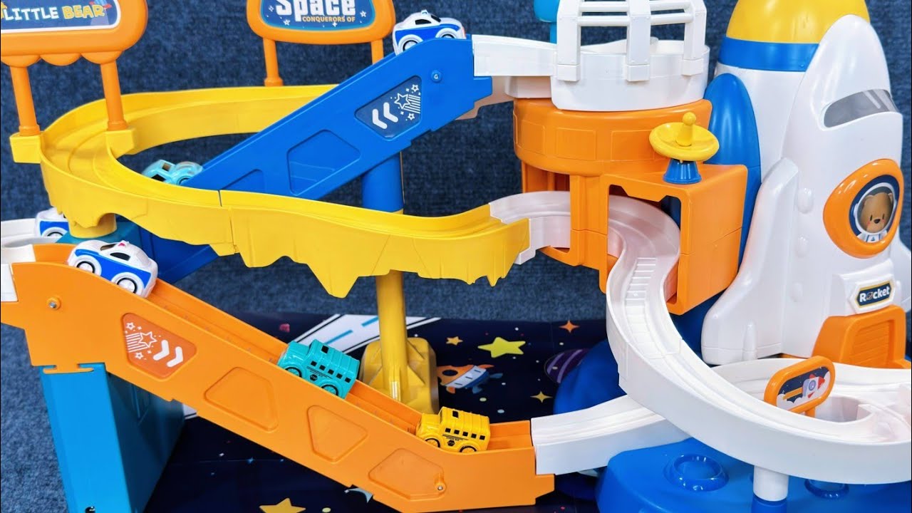 30 Minutes Satisfying with Unboxing Car track toy, Police game & Minnie ...