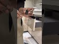 Profile Handle Safety Cap Installation 🔧✨ #ramafurniture #shorts