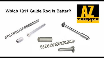 1911 Guide Rod Upgrades, Types, and Replacement