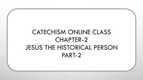 Syro Malabar Catechism | Lourdes Forane Church | Std- XI | Chapter 2 - Part II