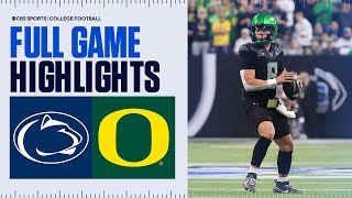 Thumbnail for No. 1 Oregon vs. No. 3 Penn State: FULL GAME HIGHLIGHTS | Big Ten on CBS