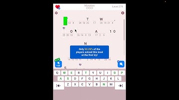 Cryptogram: The Solution For Level 279! - Step by Step Word Brain Puzzle