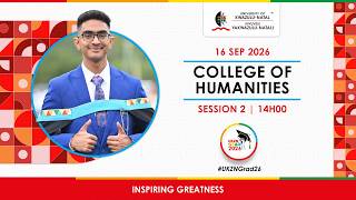 College of Humanites | Session 2 14H00 | 16 Sep 2026