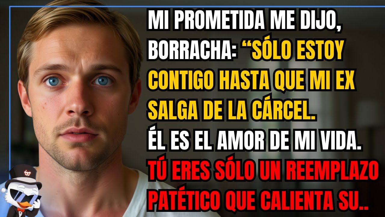 Mi prometida me dijo, borracha: *“Sólo estoy contigo hasta que mi ex salga de la cárcel. Él es...
